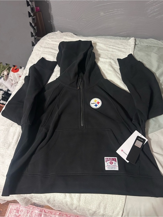 lululemon athletica Jackets & Blazers - lululemon Steelers half zip Scuba